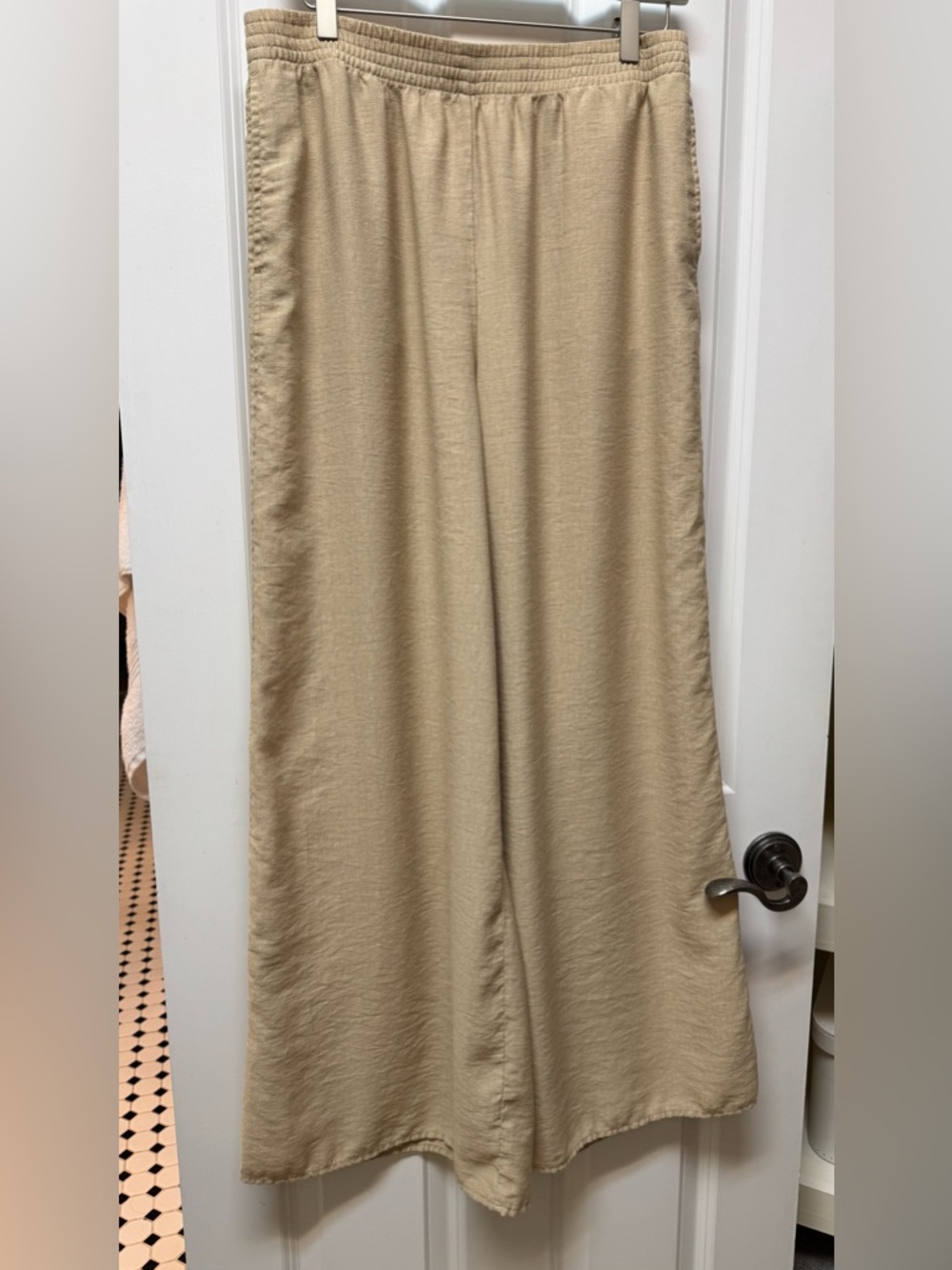 H&M Beige Palazzo Pants